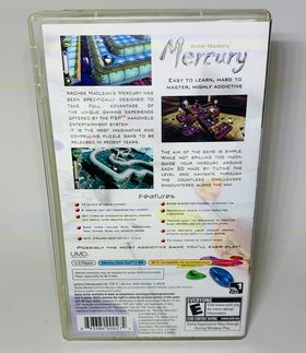 ARCHER MACLEAN'S MERCURY PLAYSTATION PORTABLE PSP - jeux video game-x