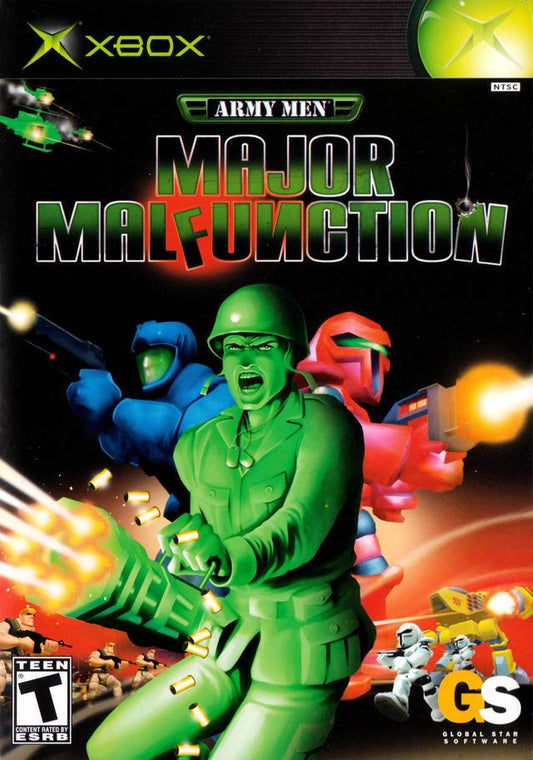 ARMY MEN MAJOR MALFUNCTION (XBOX) - jeux video game-x