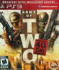 ARMY OF TWO: THE 40TH DAY GREATEST HITS (PLAYSTATION 3 PS3) - jeux video game-x