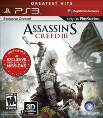 ASSASSIN'S CREED III 3 GREATEST HITS (PLAYSTATION 3 PS3) - jeux video game-x