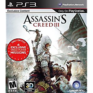 ASSASSIN'S CREED III 3 PLAYSTATION 3 PS3 - jeux video game-x
