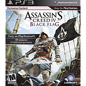 ASSASSIN'S CREED IV 4 BLACK FLAG (PLAYSTATION 3 PS3) - jeux video game-x