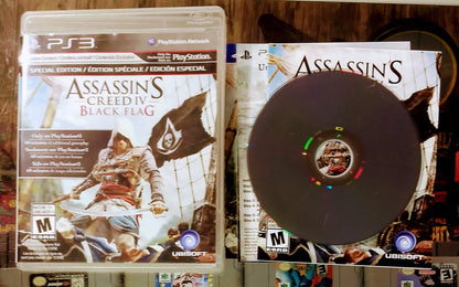 ASSASSIN'S CREED IV 4 BLACK FLAG (PLAYSTATION 3 PS3) - jeux video game-x