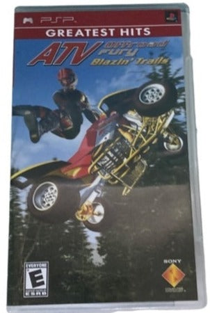 ATV OFFROAD FURY BLAZING TRAILS GREATEST HITS (PLAYSTATION PORTABLE PSP) - jeux video game-x