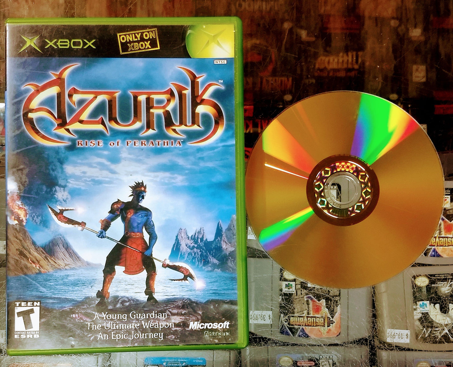 AZURIK RISE OF PERATHIA (XBOX) - jeux video game-x