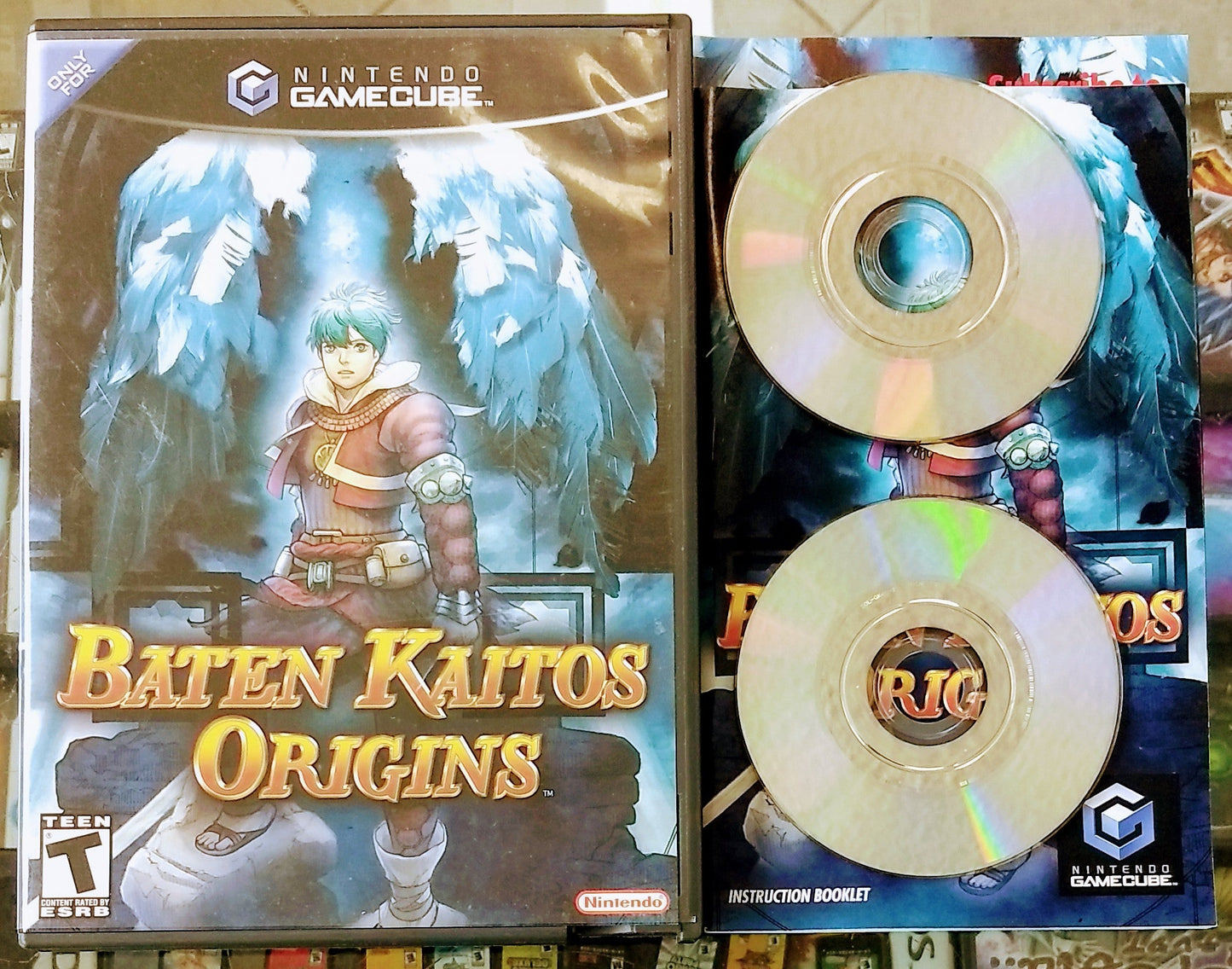 BATEN KAITOS ORIGINS (NINTENDO GAMECUBE NGC) - jeux video game-x