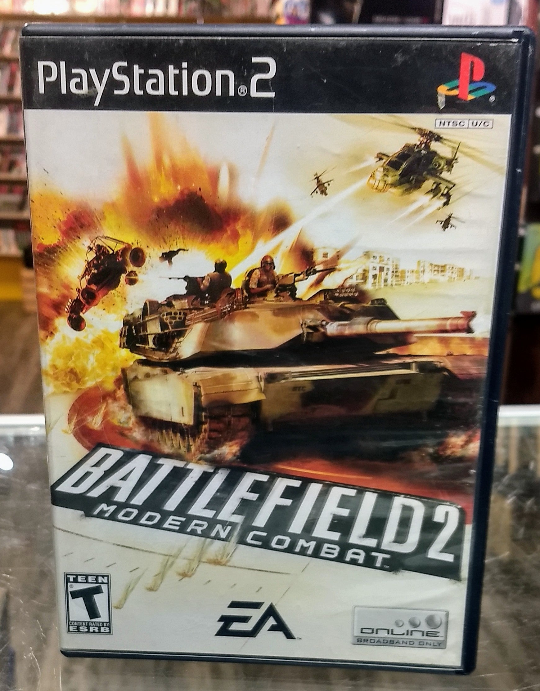 BATTLEFIELD 2 MODERN COMBAT (PLAYSTATION 2 PS2) - jeux video game-x