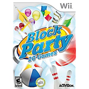 BLOCK PARTY NINTENDO WII - jeux video game-x
