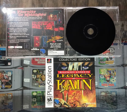 BLOOD OMEN LEGACY OF KAIN COLLECTOR'S EDITION (PLAYSTATION PS1) - jeux video game-x