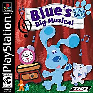 BLUE'S CLUES BLUES BIG MUSICAL (PLAYSTATION PS1) - jeux video game-x