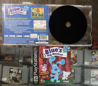 BLUE'S CLUES BLUES BIG MUSICAL (PLAYSTATION PS1) - jeux video game-x