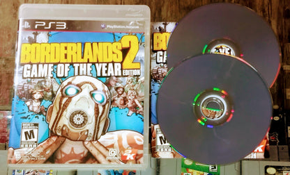 BORDERLANDS 2 GOTY GAME OF THE YEAR (PLAYSTATION 3 PS3) - jeux video game-x