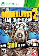 BORDERLANDS 2 GOTY GAME OF THE YEAR (XBOX 360 X360) - jeux video game-x