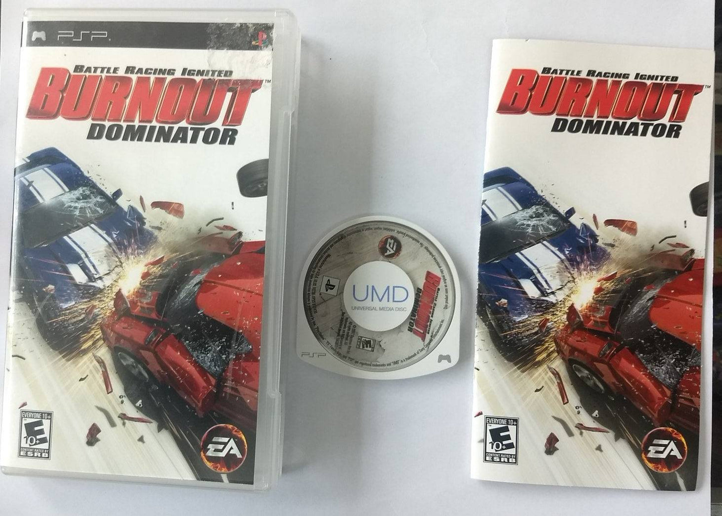 BURNOUT DOMINATOR (PLAYSTATION PORTABLE PSP) - jeux video game-x