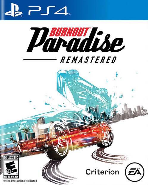 BURNOUT PARADISE REMASTERED (PLAYSTATION 4 PS4) - jeux video game-x