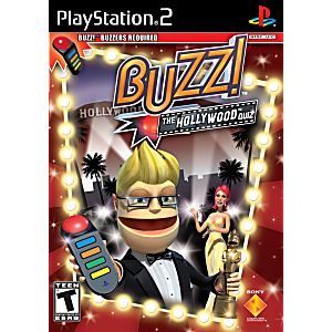 BUZZ!: THE HOLLYWOOD QUIZ (PLAYSTATION 2 PS2) - jeux video game-x