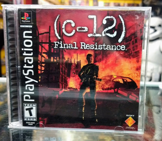 C-12 FINAL RESISTANCE  (PLAYSTATION PS1) - jeux video game-x