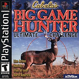 CABELA'S BIG GAME HUNTER ULTIMATE CHALLENGE (PLAYSTATION PS1) - jeux video game-x