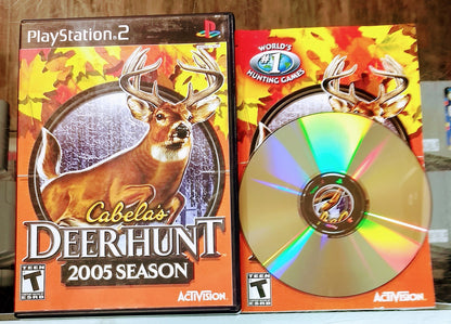 CABELA'S DEER HUNT 2005 SEASON PLAYSTATION 2 PS2 - jeux video game-x