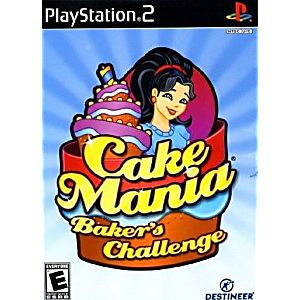 CAKE MANIA BAKER'S CHALLENGE PLAYSTATION 2 PS2 - jeux video game-x