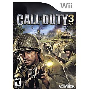 CALL OF DUTY 3 (NINTENDO WII) - jeux video game-x