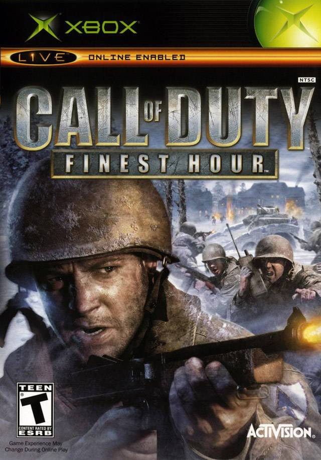 CALL OF DUTY FINEST HOUR (XBOX) - jeux video game-x