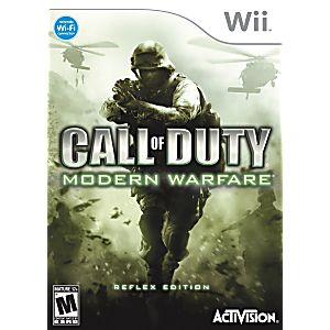 CALL OF DUTY MODERN WARFARE REFLEX EDITION (NINTENDO WII) - jeux video game-x