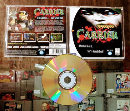 CARRIER (SEGA DREAMCAST DC) - jeux video game-x