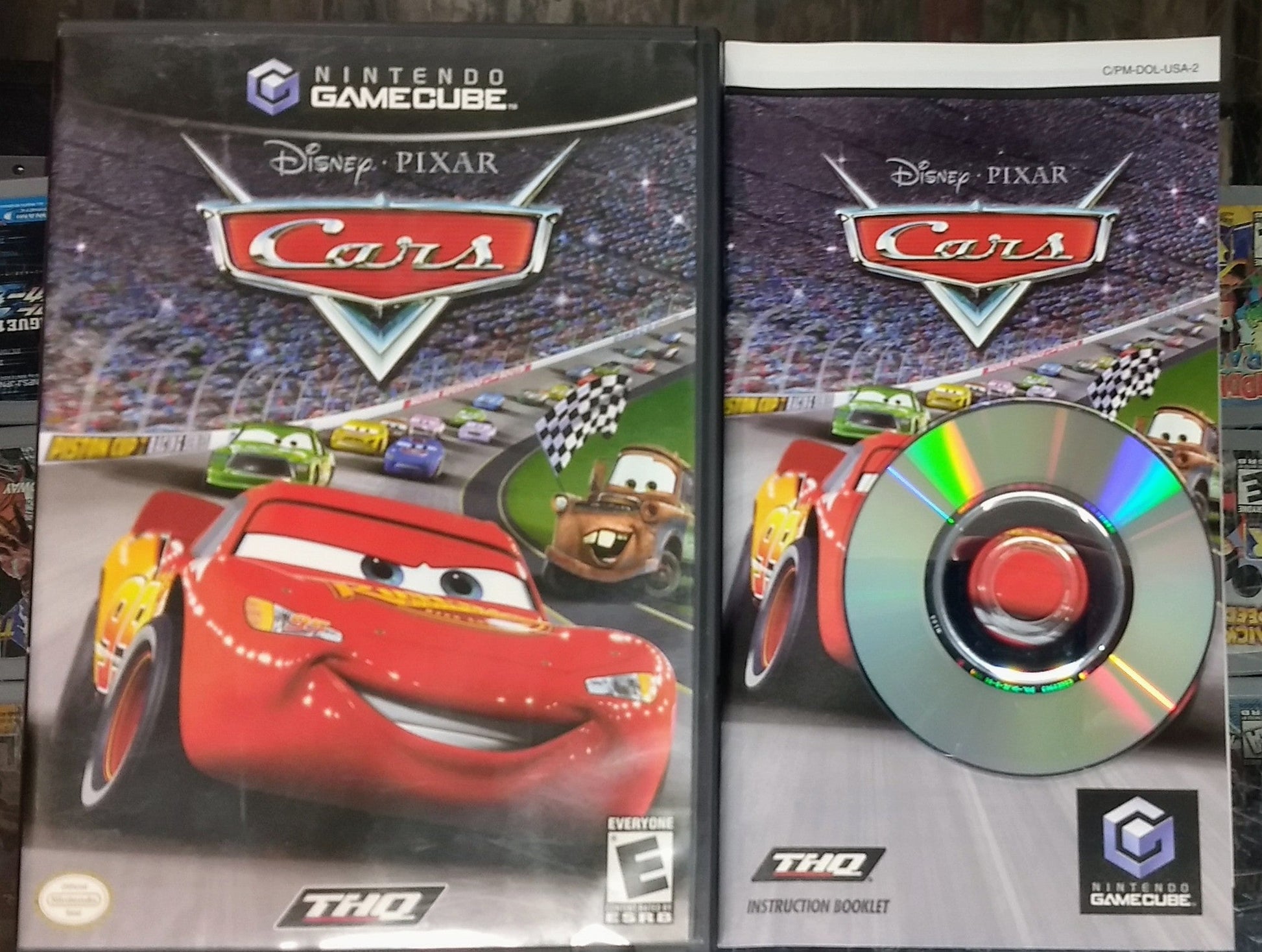 CARS NINTENDO GAMECUBE NGC - jeux video game-x