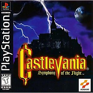 CASTLEVANIA SYMPHONY OF THE NIGHT (PLAYSTATION PS1) - jeux video game-x