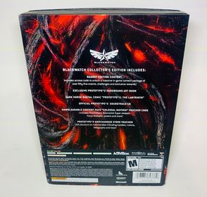PROTOTYPE 2 Blackwatch Collector's Edition XBOX 360 X360 - jeux video game-x