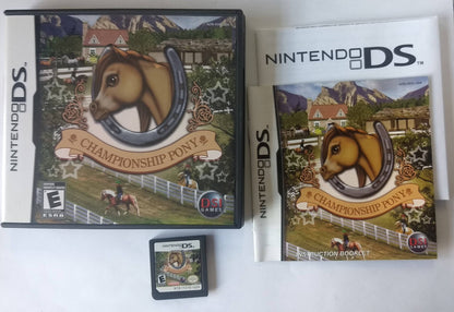 CHAMPIONSHIP PONY (NINTENDO DS) - jeux video game-x