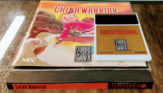 CHINA WARRIOR TURBOGRAFX16 TG16 - jeux video game-x