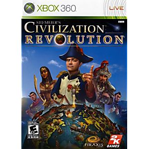 CIVILIZATION REVOLUTION XBOX 360 X360 - jeux video game-x
