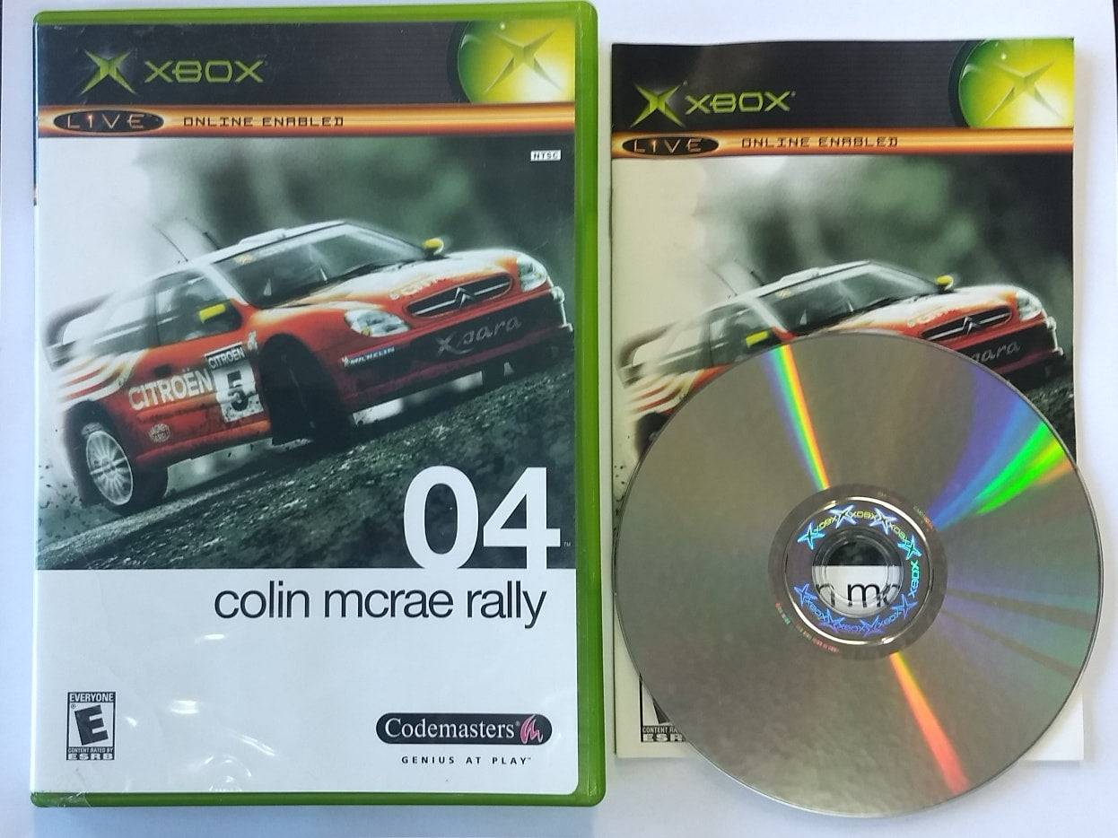 COLIN MCRAE RALLY 04 (XBOX) - jeux video game-x