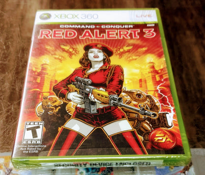 COMMAND AND CONQUER RED ALERT 3 XBOX 360 X360 - jeux video game-x