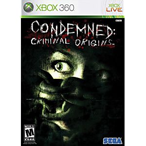 CONDEMNED CRIMINAL ORIGINS XBOX 360 X360 - jeux video game-x