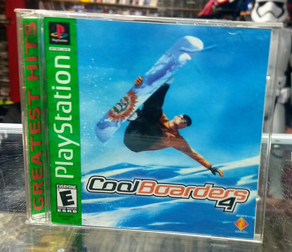 COOL BOARDERS 4 GREATEST HITS (PLAYSTATION PS1) - jeux video game-x