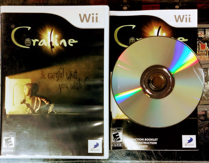 CORALINE (NINTENDO WII) - jeux video game-x