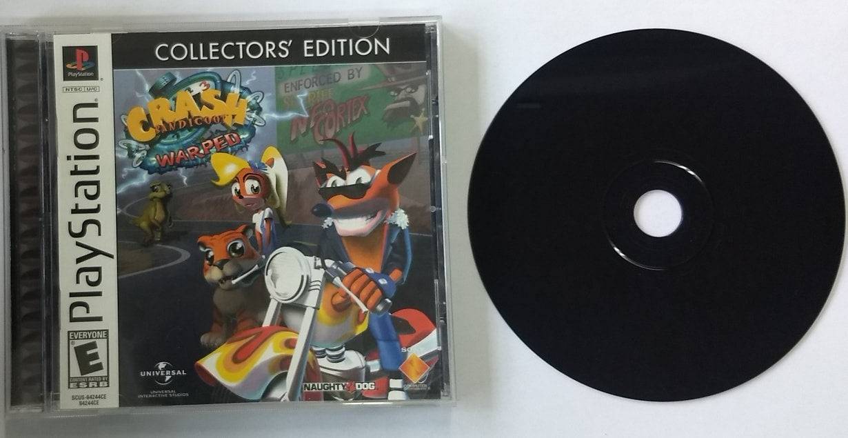 CRASH BANDICOOT 3 WARPED COLLECTORS EDITION (PLAYSTATION PS1) - jeux video game-x