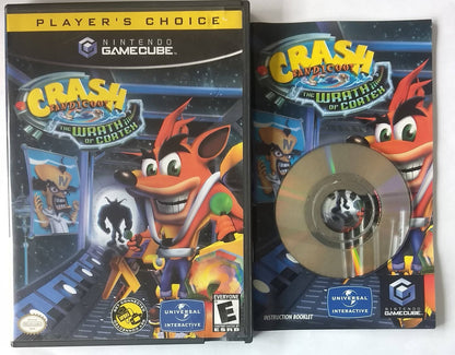 CRASH BANDICOOT THE WRATH OF CORTEX PLAYERS CHOICE (NINTENDO GAMECUBE NGC) - jeux video game-x