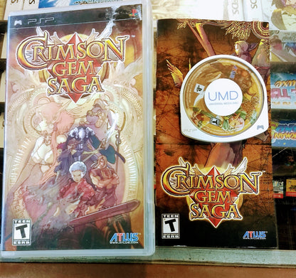 CRIMSON GEM SAGA (PLAYSTATION PORTABLE PSP) - jeux video game-x