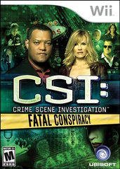 CSI FATAL CONSPIRACY NINTENDO WII - jeux video game-x
