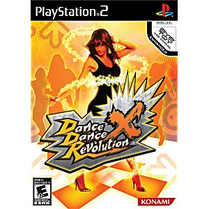 DANCE DANCE REVOLUTION DDR X PLAYSTATION 2 PS2 - jeux video game-x