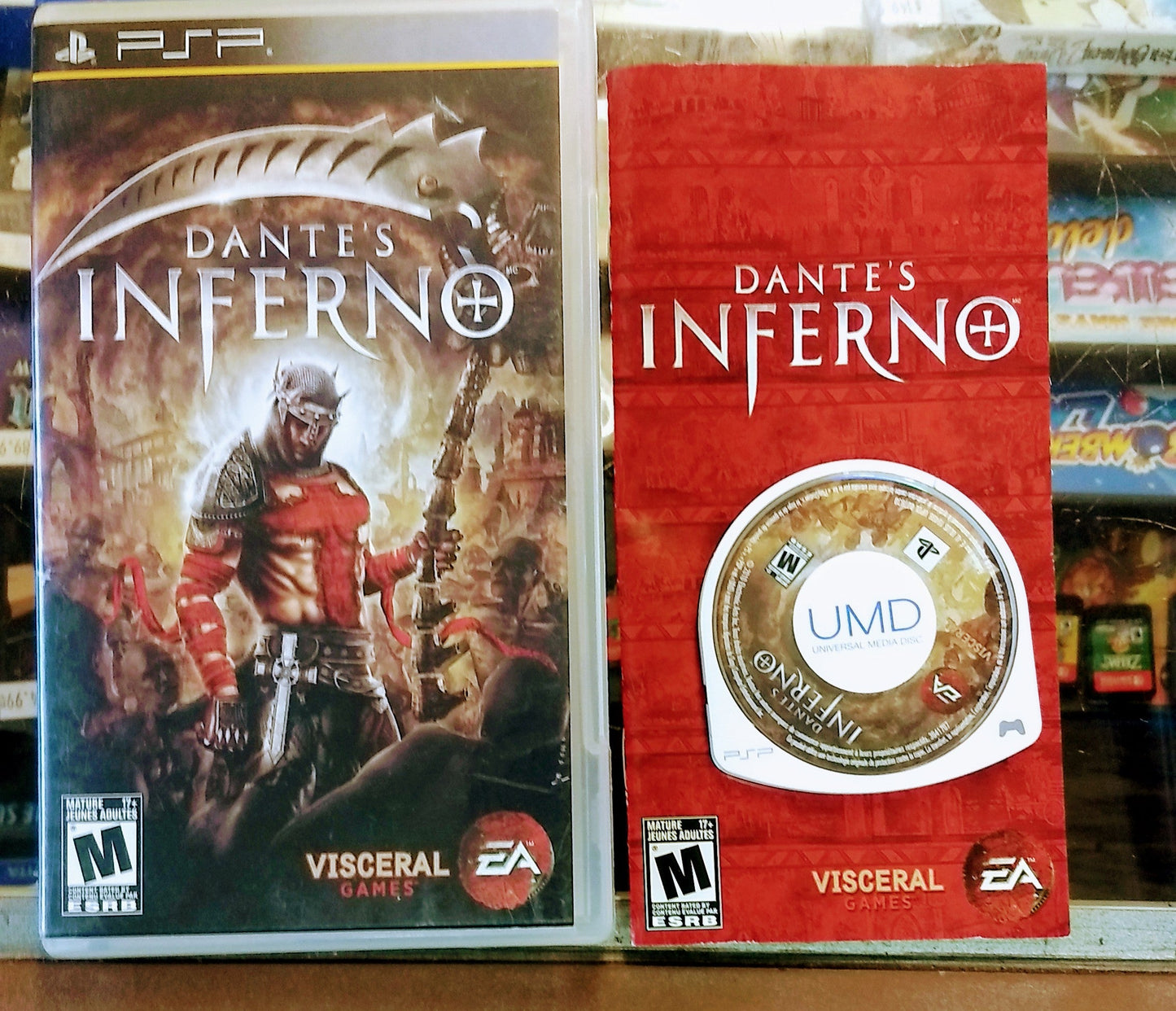 DANTE'S INFERNO (PLAYSTATION PORTABLE PSP) - jeux video game-x