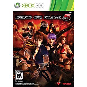 DEAD OR ALIVE 5 (XBOX 360 X360) - jeux video game-x