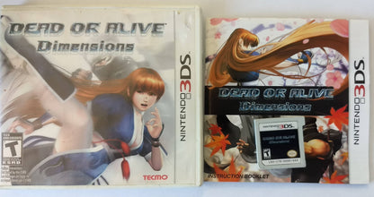 DEAD OR ALIVE DIMENSIONS NINTENDO 3DS - jeux video game-x