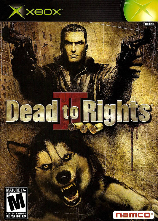 DEAD TO RIGHTS II 2 (XBOX) - jeux video game-x