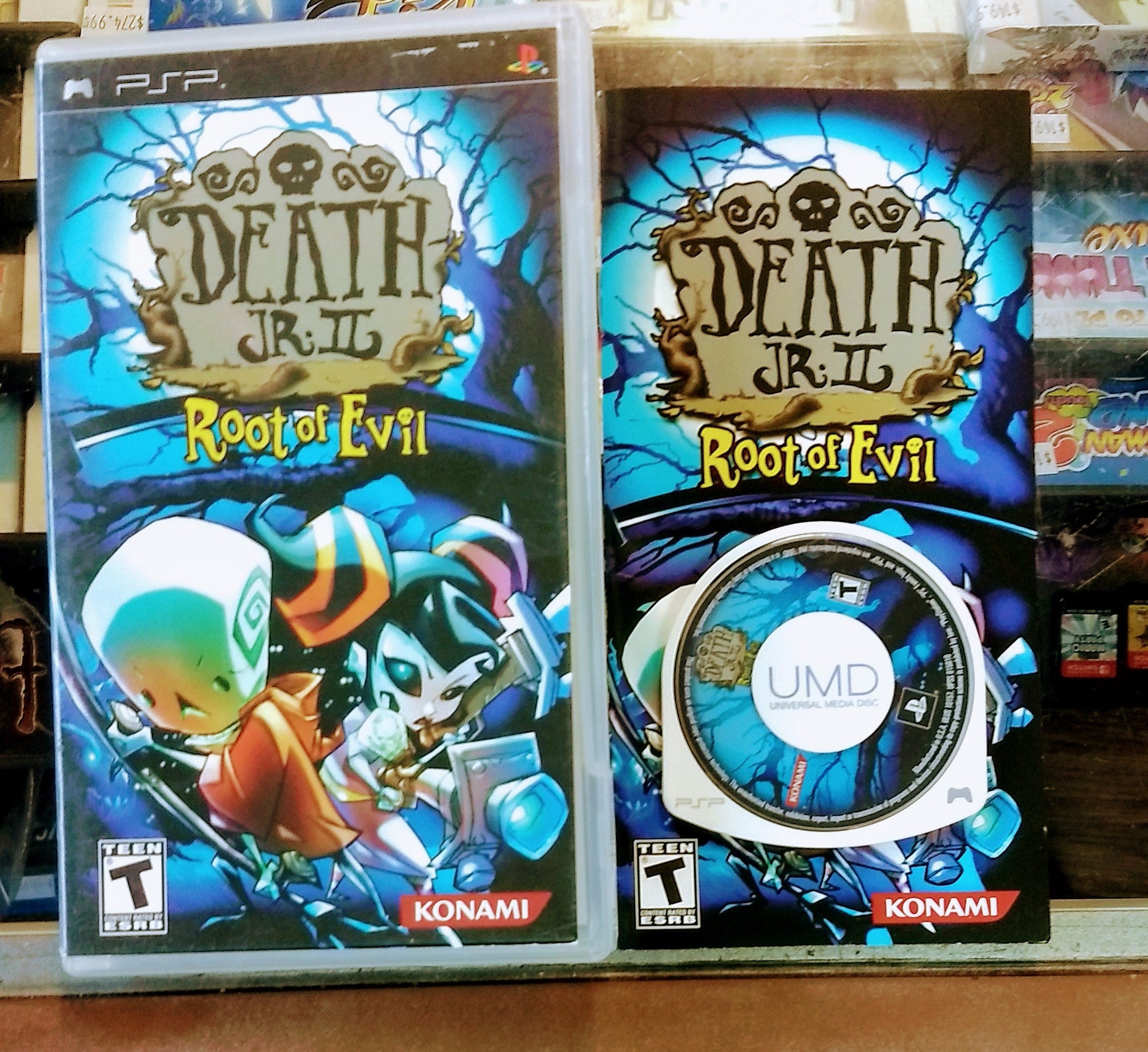 DEATH JR. II 2 ROOT OF EVIL (PSP PORTABLE PLAYSTATION)