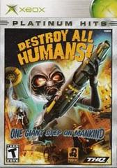 DESTROY ALL HUMANS PLATINUM HITS (XBOX) - jeux video game-x